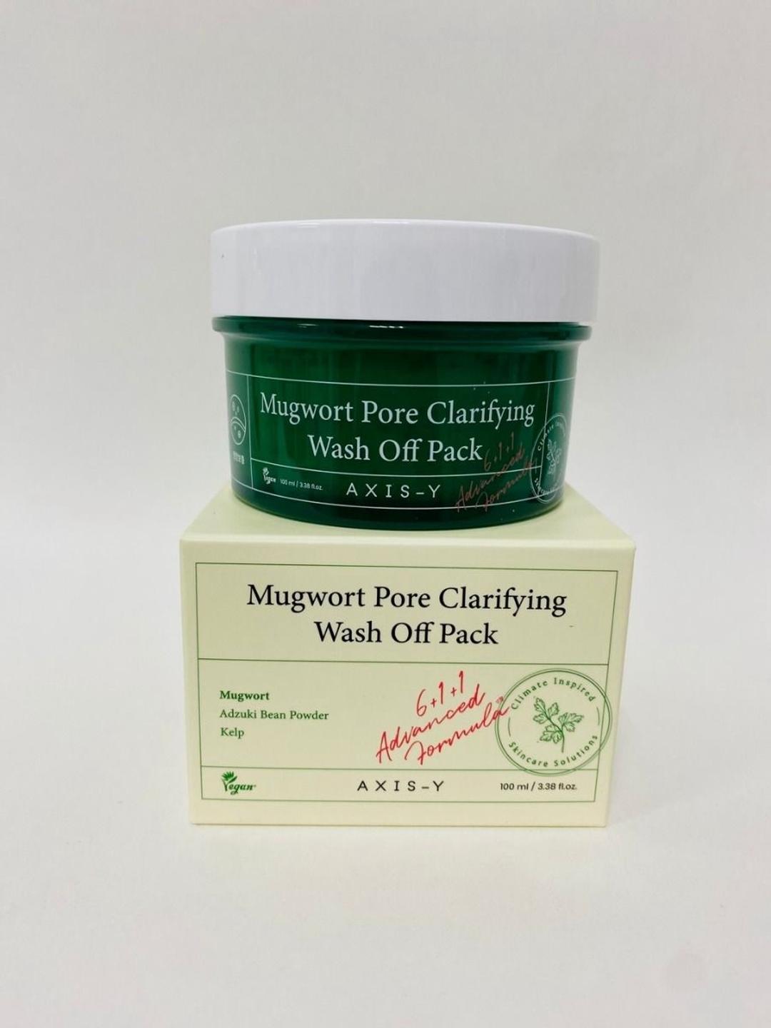 Axis-Y Маска для лица Mugwort Pore Clarifying Wash Off Pack — фото 2
