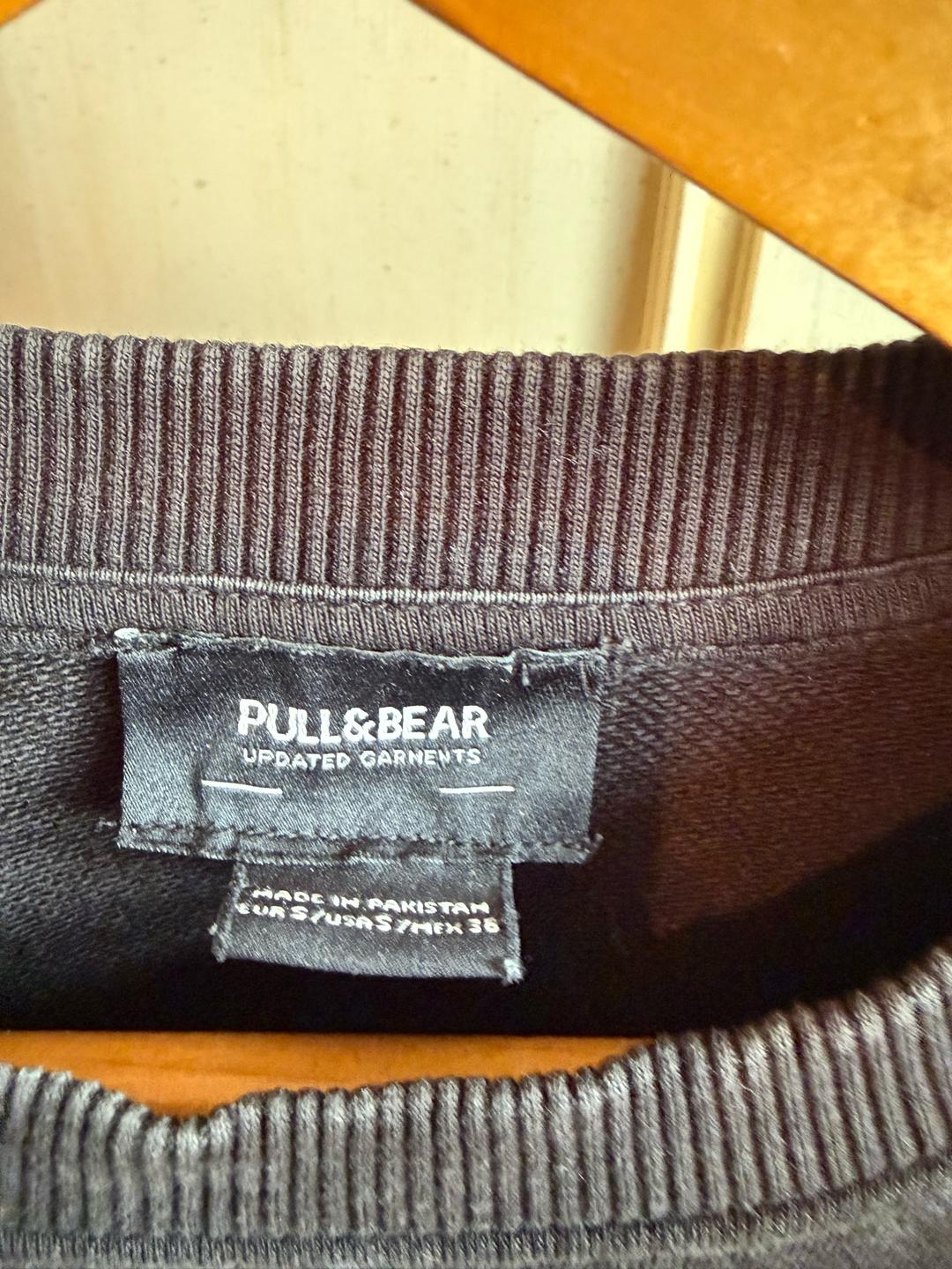 Pull & Bear Черное Худи Pull&Bear — фото 2