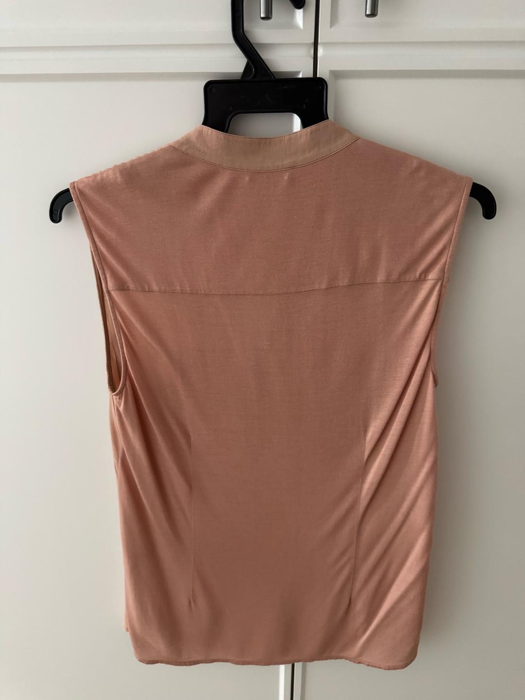 Massimo Dutti Блуза Massimo Dutti без рукавов — фото 2