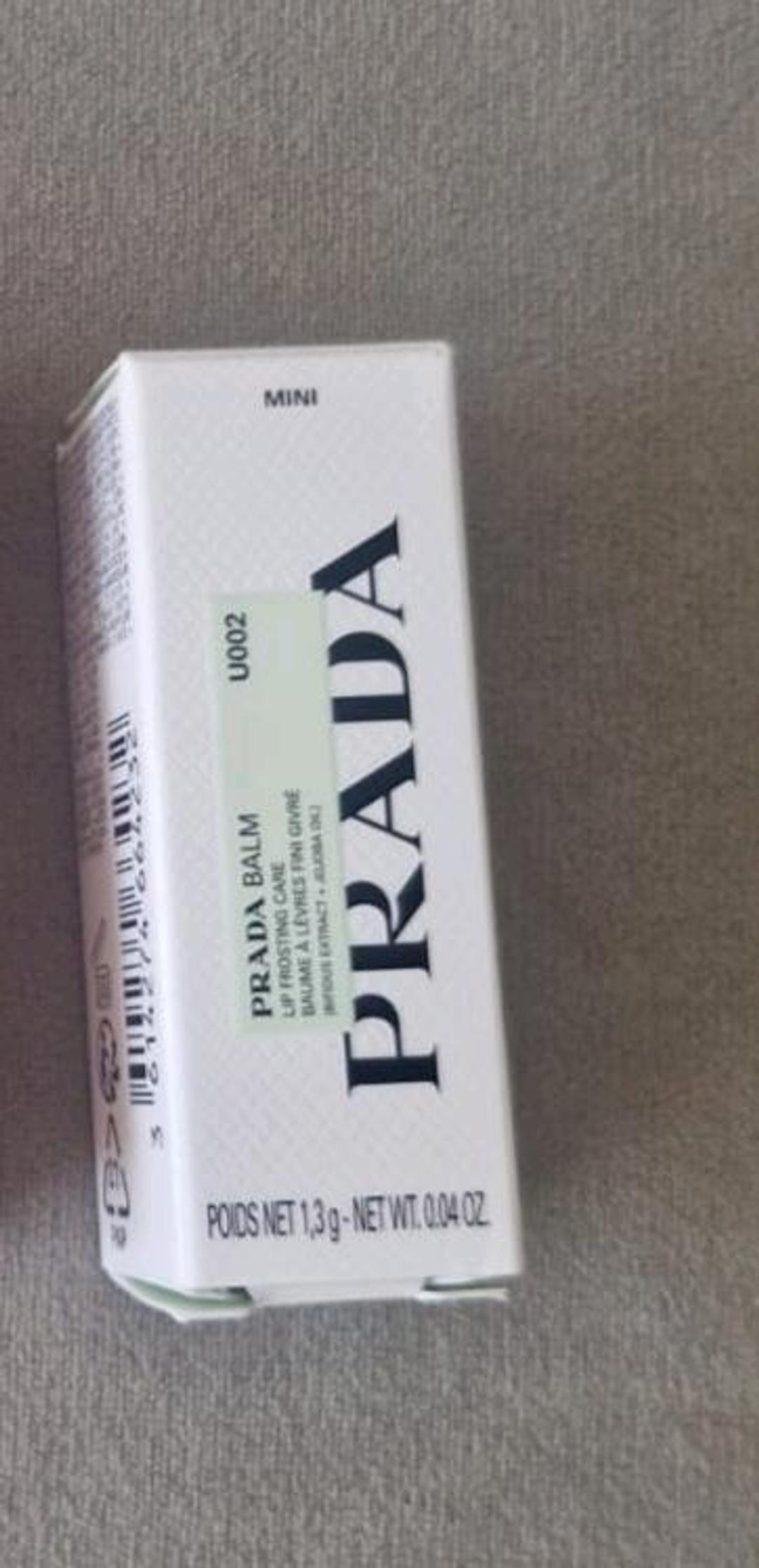 Prada Новый увлажняющий бальзам Prada оригинал миниатюрка — фото 2