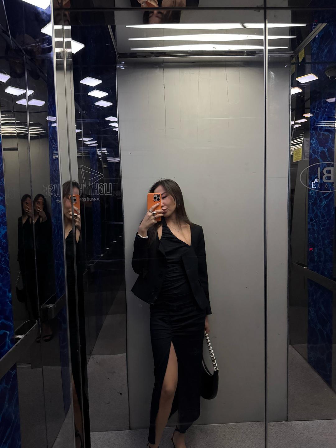 Zara Платье миди асимметричного кроя — фото 2