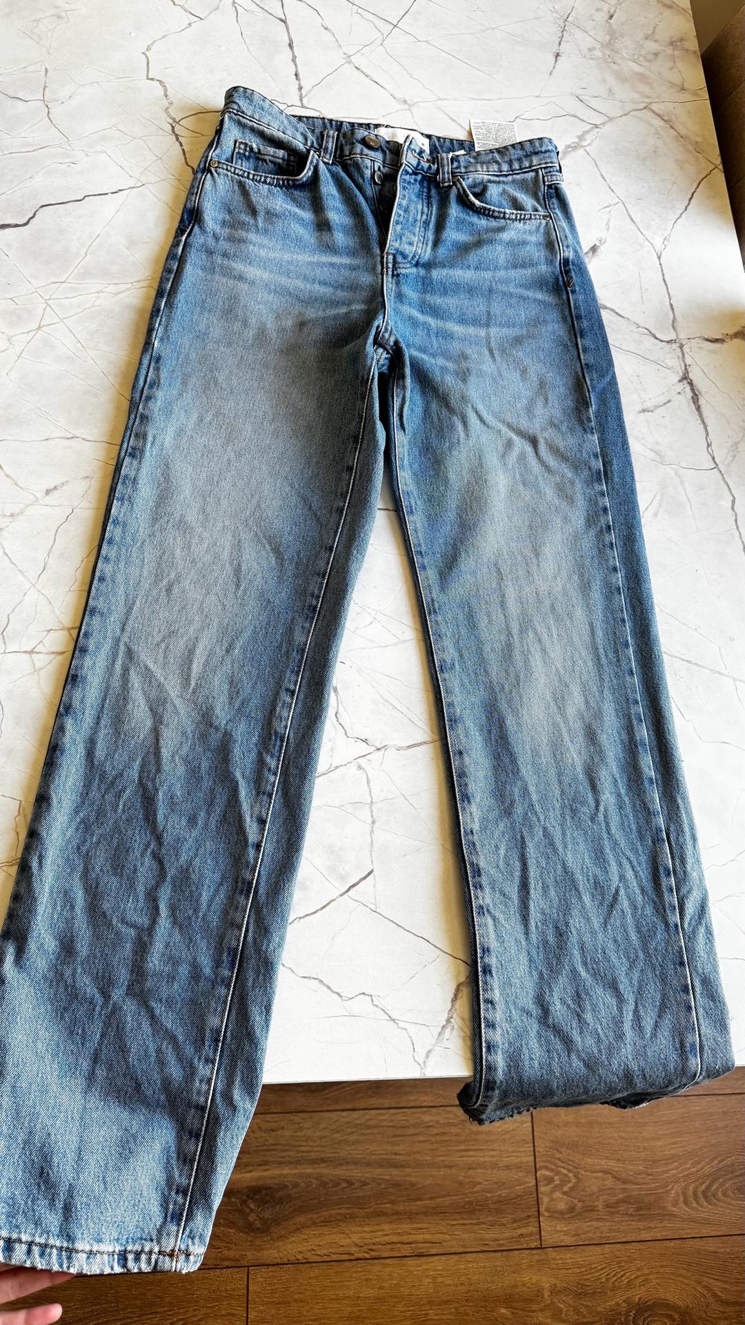Zara прямые джинсы "Zara" — фото 2