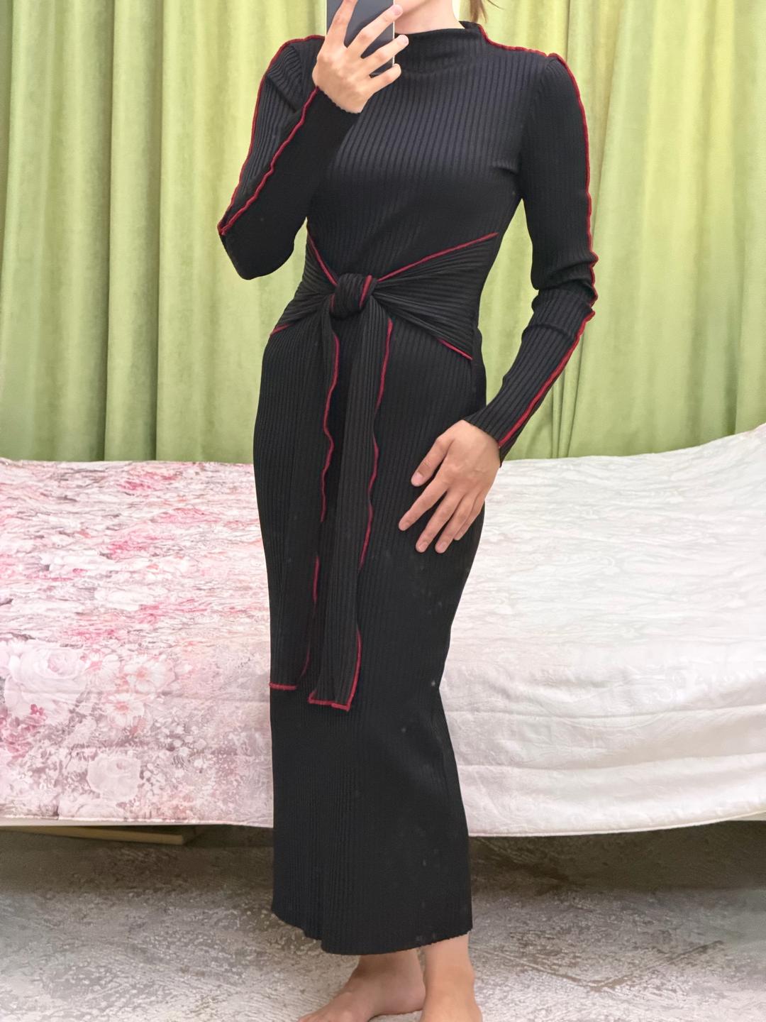 Zara Трикотажное платье Zara — фото 2