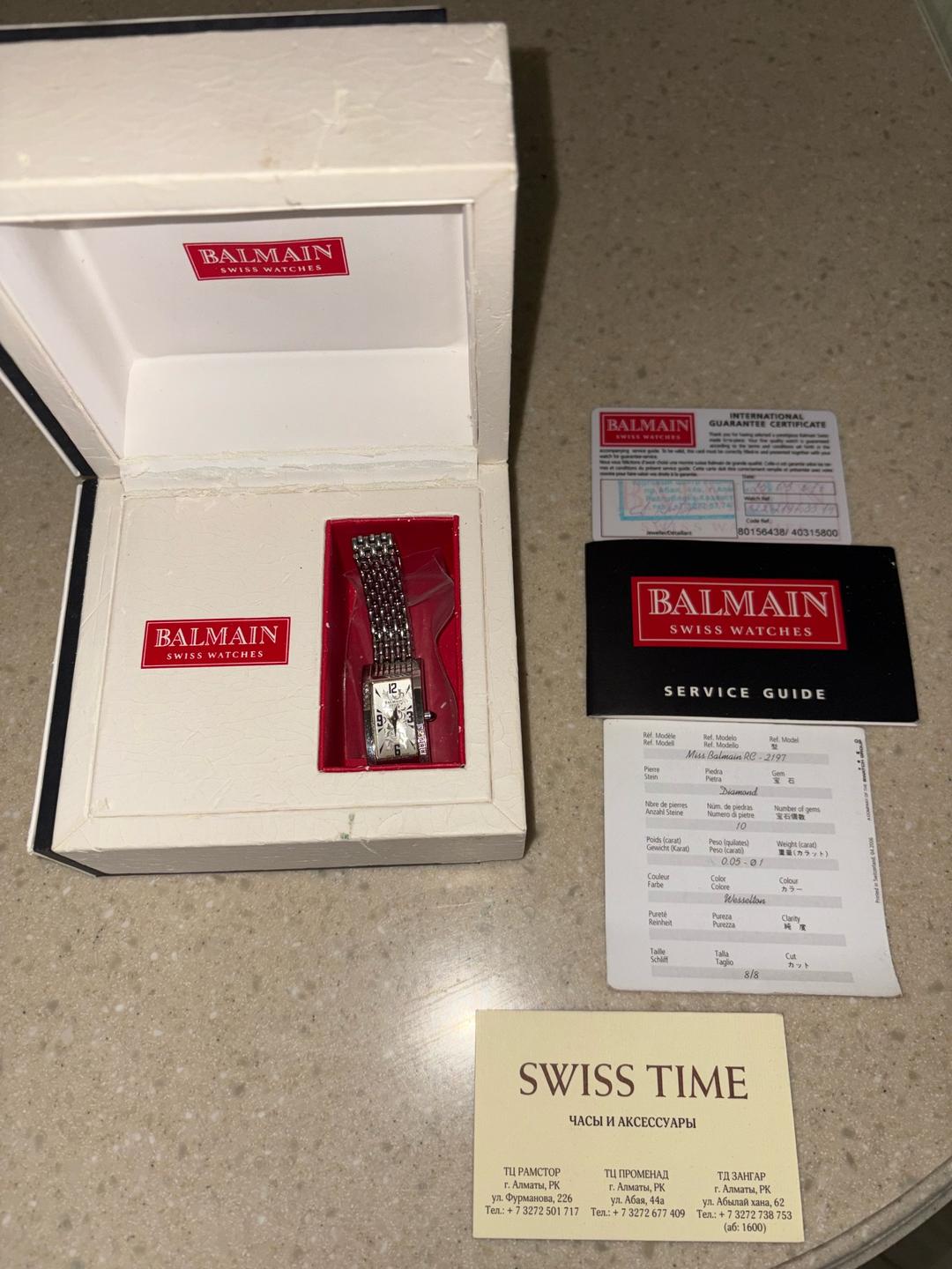 Balmain ✨ Оригинальные часы Balmain Swiss Watches Miss Balmain RC 2197 ✨ — фото 2