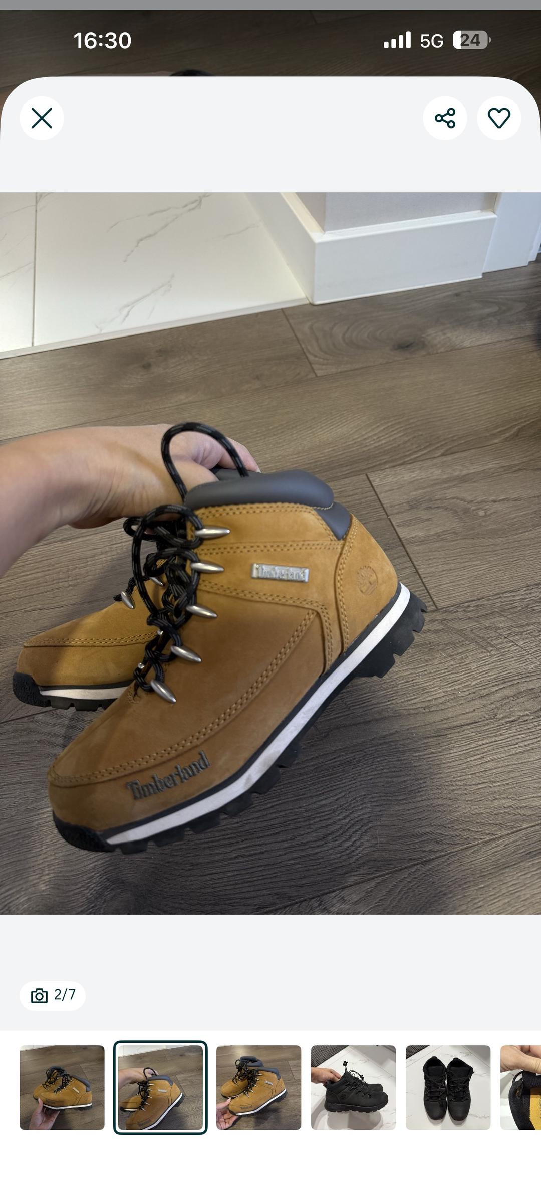 Timberland Ботинки Timberland для мальчика — фото 2