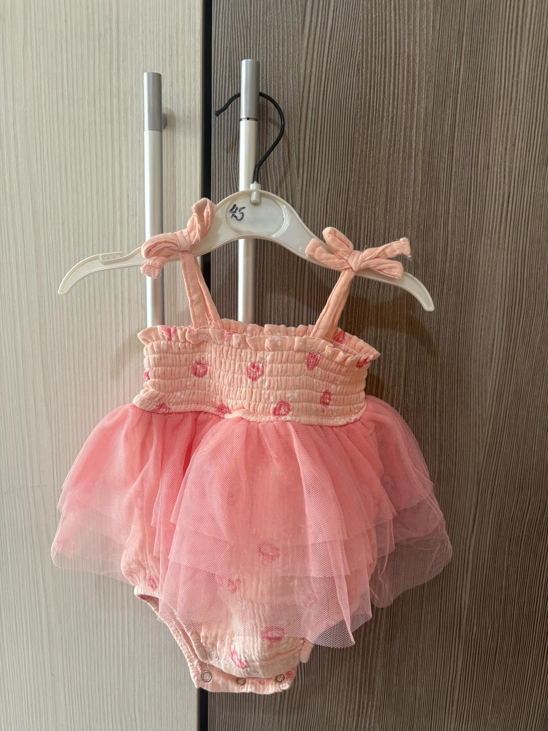 Нет бренда Боди-песочник с юбкой — фото 2