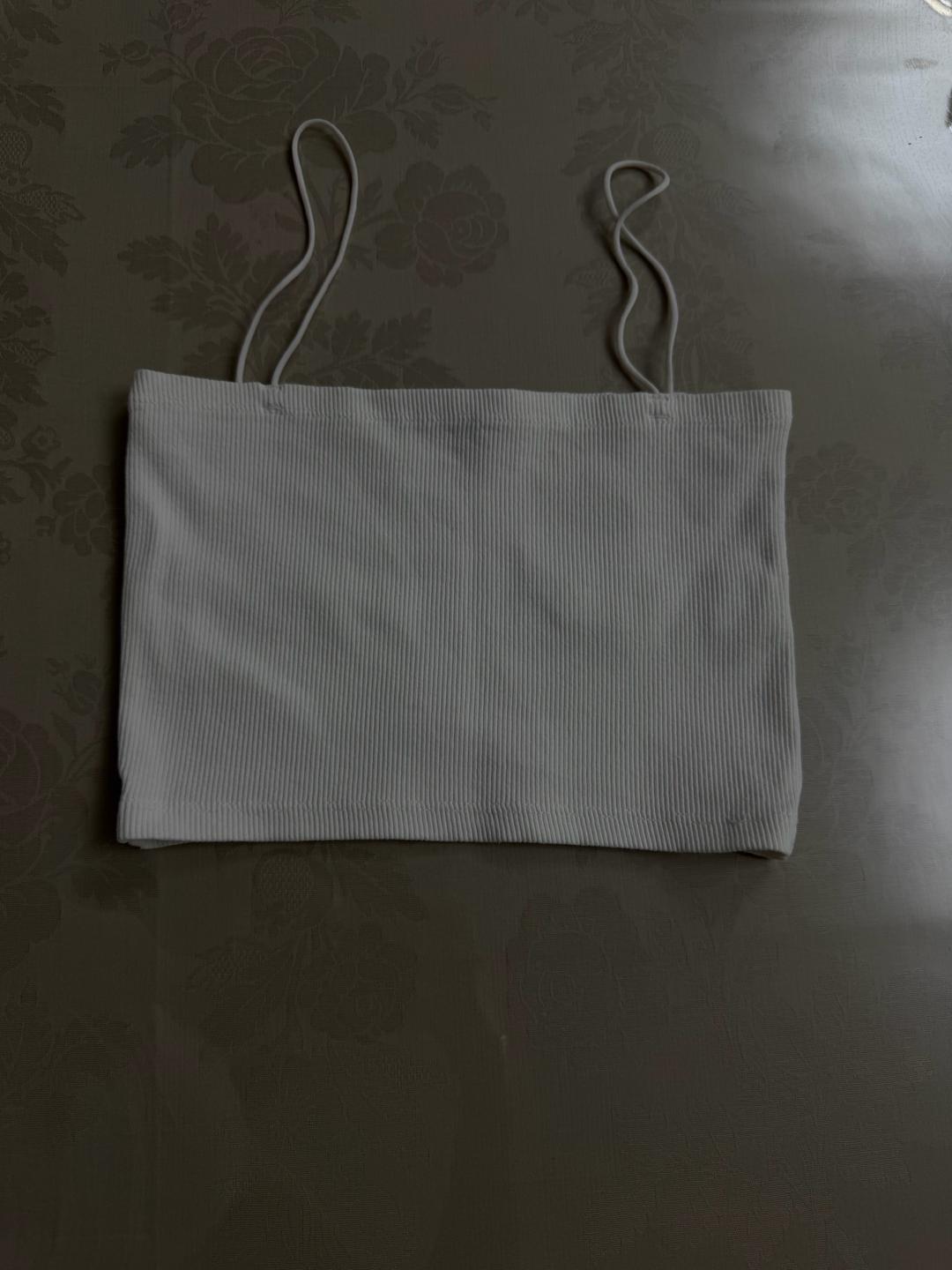 Zara Белый топ бандо zara — фото 2