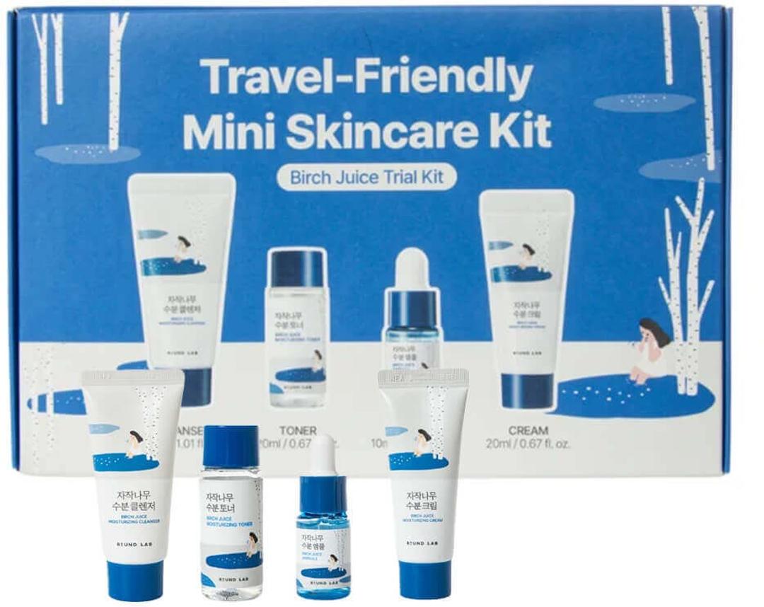 Round Lab Набор миниатюр косметики ROUND LAB Birch Juice Trial Kit — фото 2