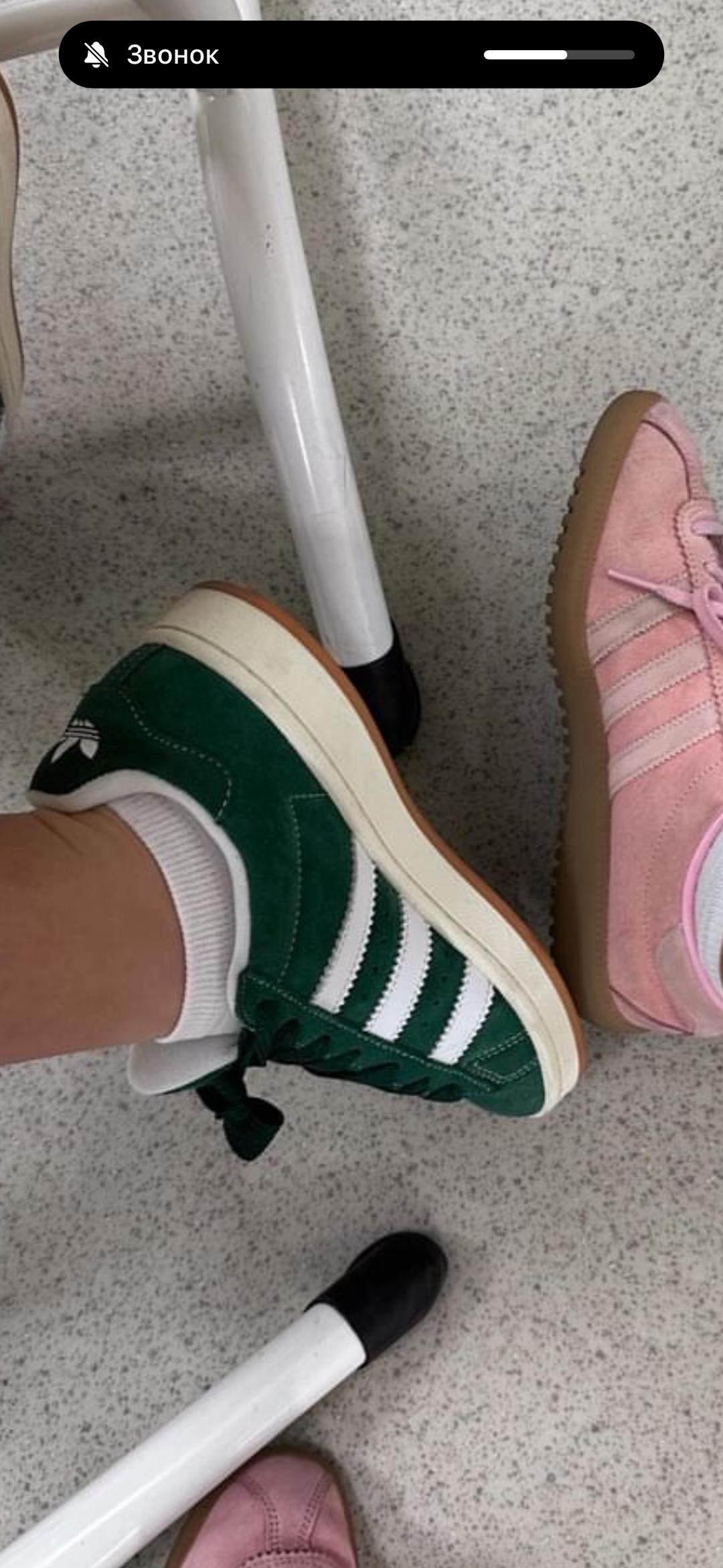 Adidas Зеленый кроссовки adidas — фото 2