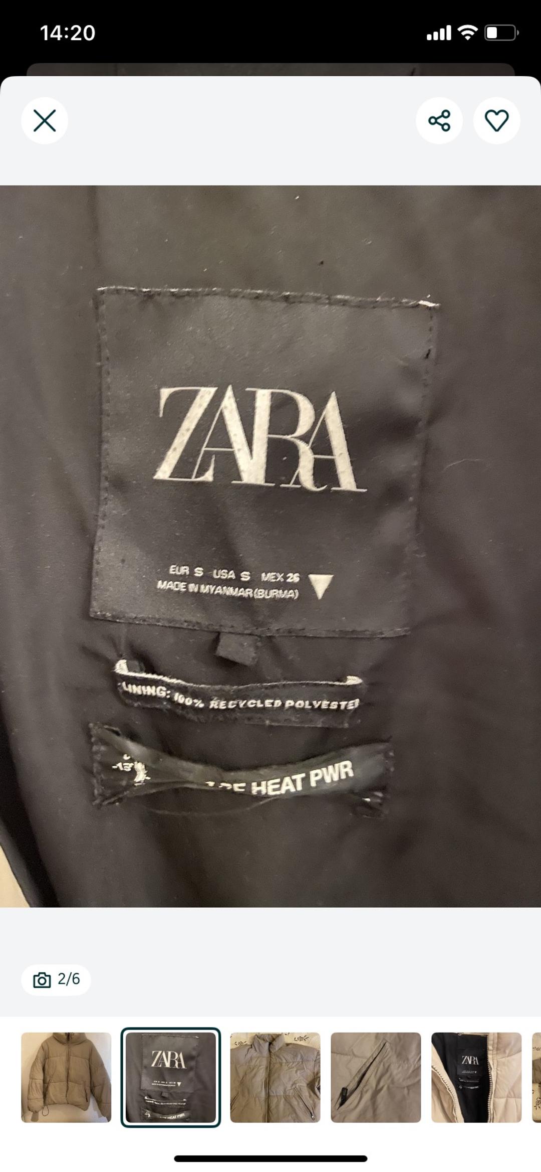 Zara Продаю куртку Zara — фото 2