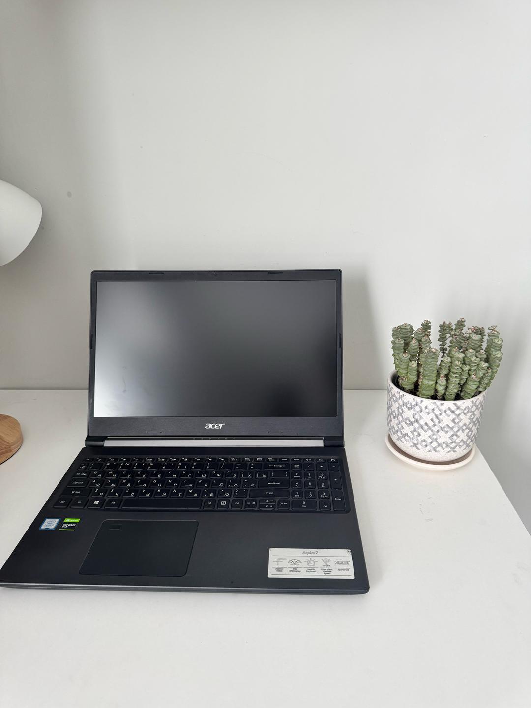 aser Ноутбук Aser Aspire core i7-9750H — фото 2