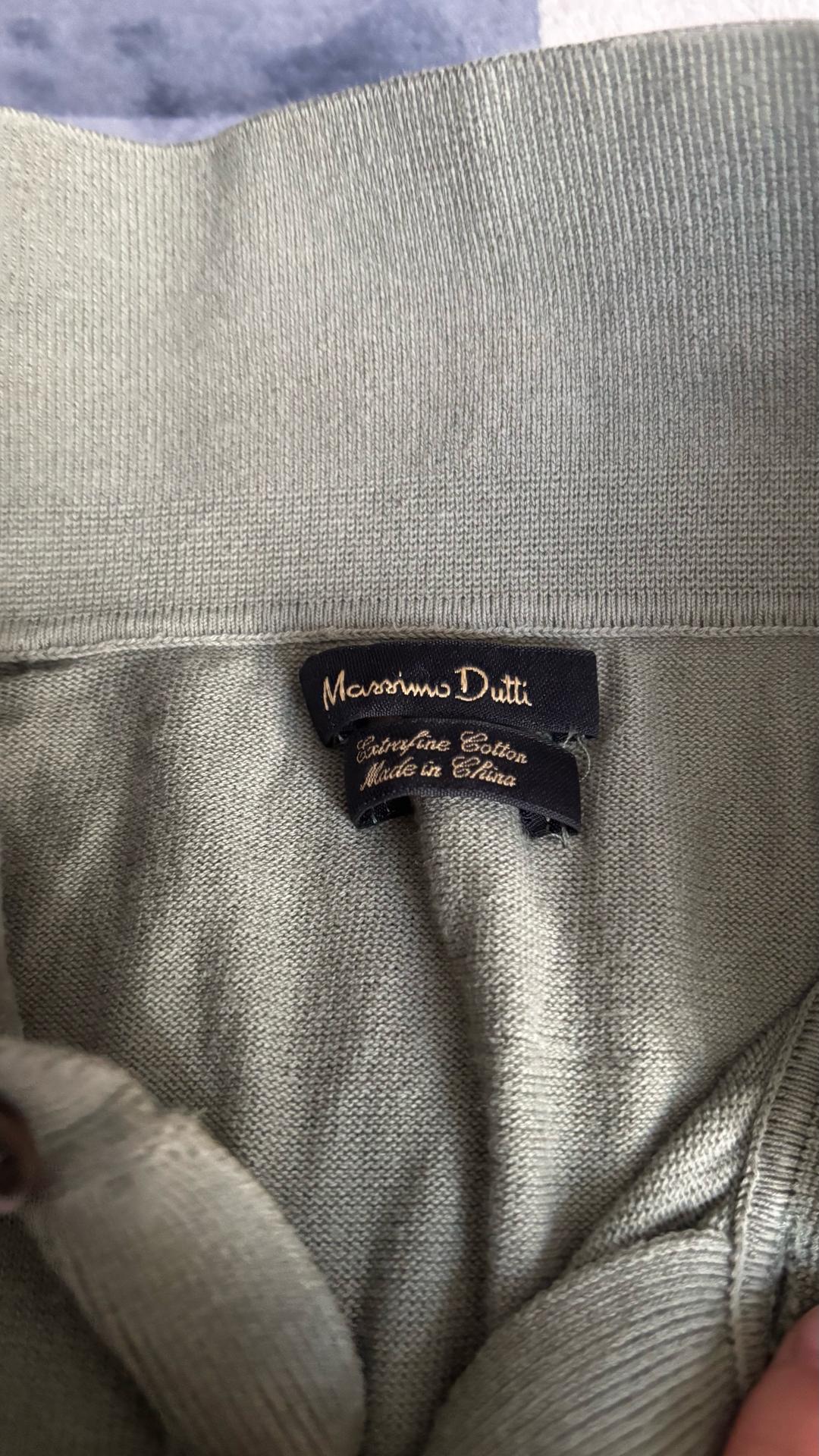 Massimo Dutti Зеленое Поло Massimo Dutti — фото 2