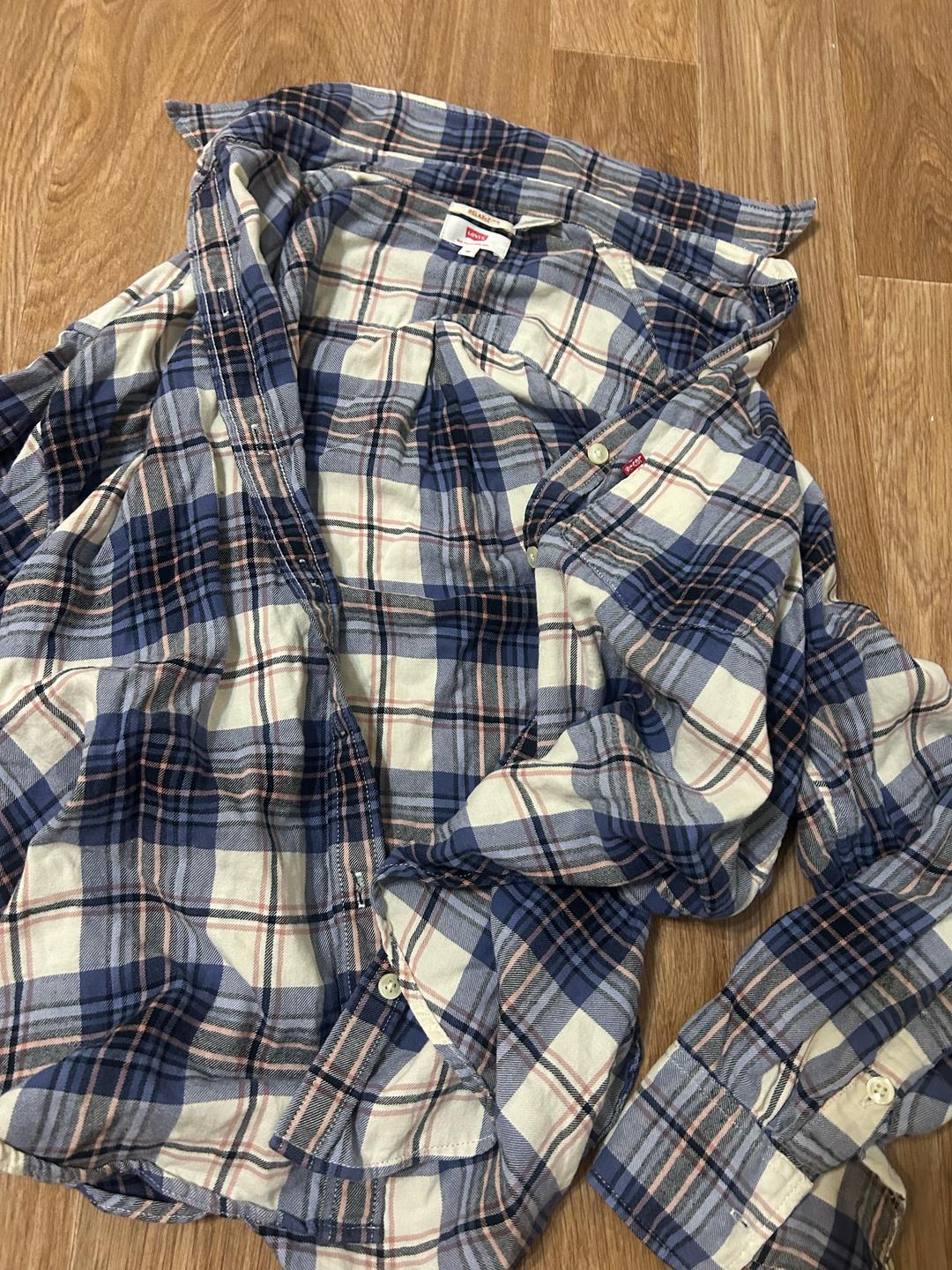 Levi's рубашка клетчатая — фото 2