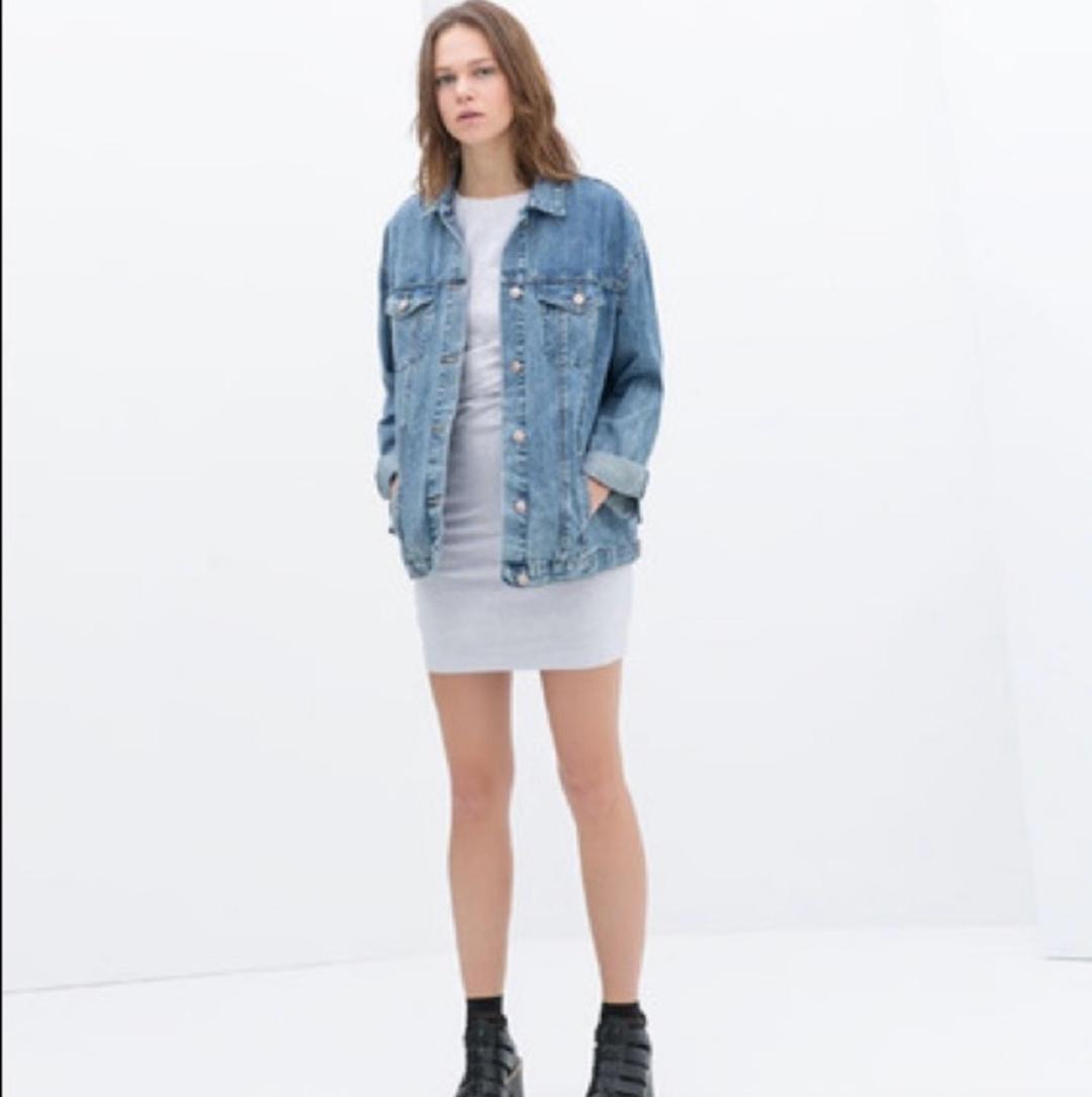 Zara Джинсовая куртка zara — фото 2