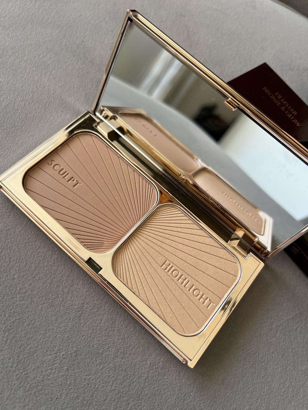 Charlotte Tilbury Скульптор Хайлайтер + кисть + косметичка — фото 2