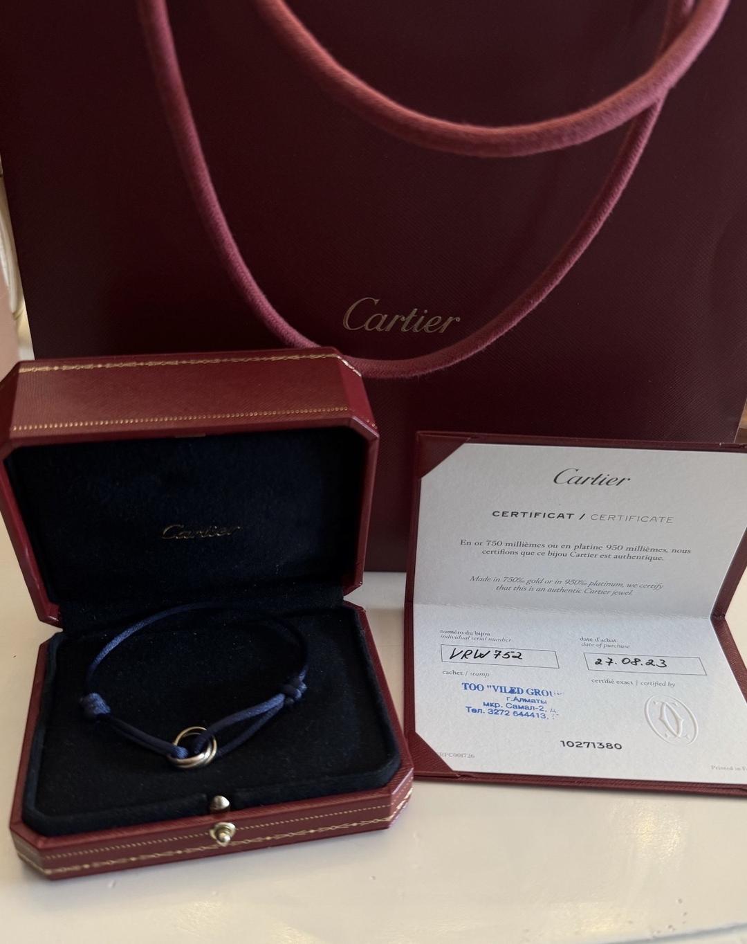 Cartier Продам Cartier три нити оригинал — фото 2
