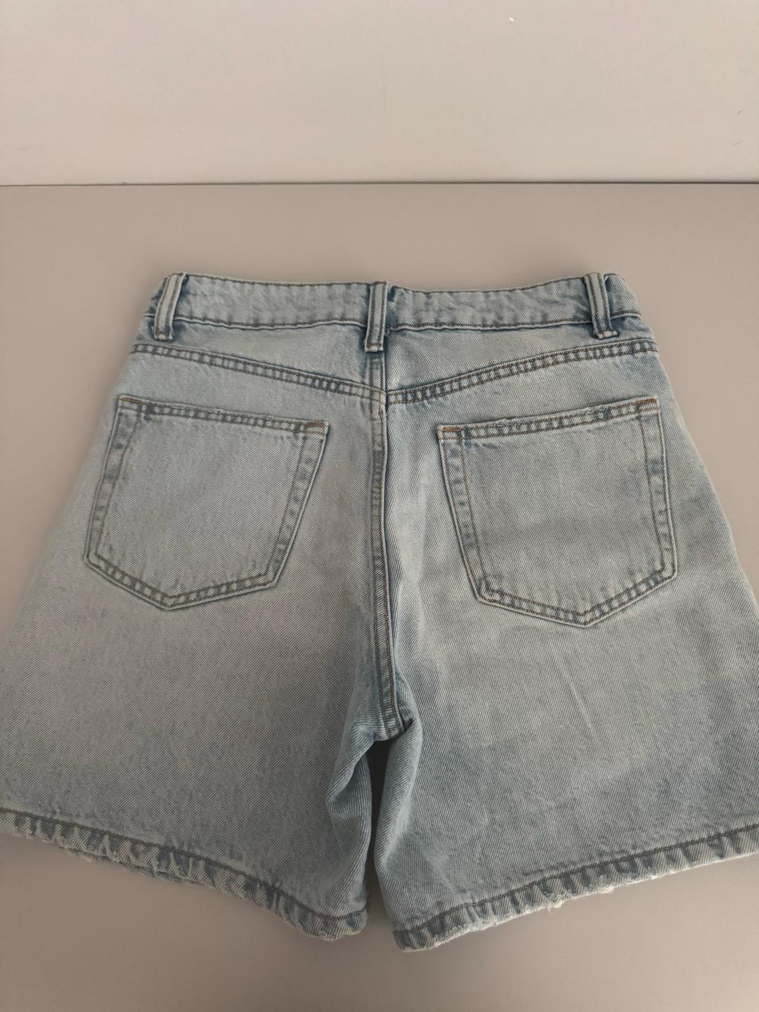 Zara Джинсовые шорты Zara — фото 2