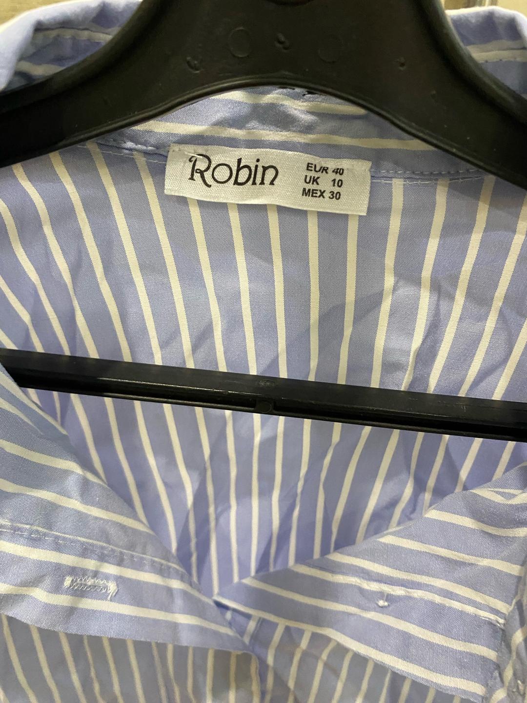 Robin рубашка в полоску — фото 2