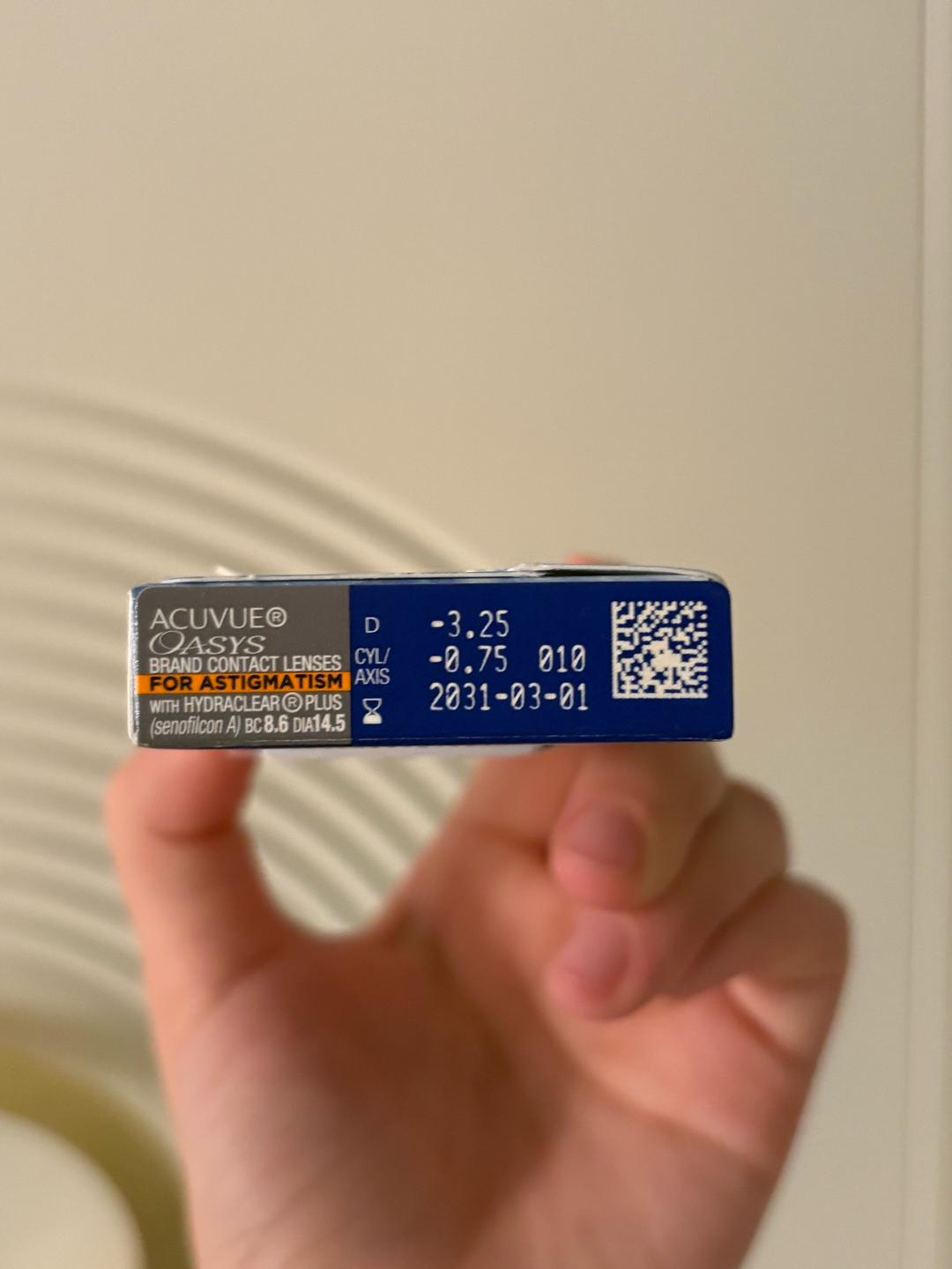 Acuvue Oasys Контактные линзы Acuvue Oasys for Astigmatism — фото 2