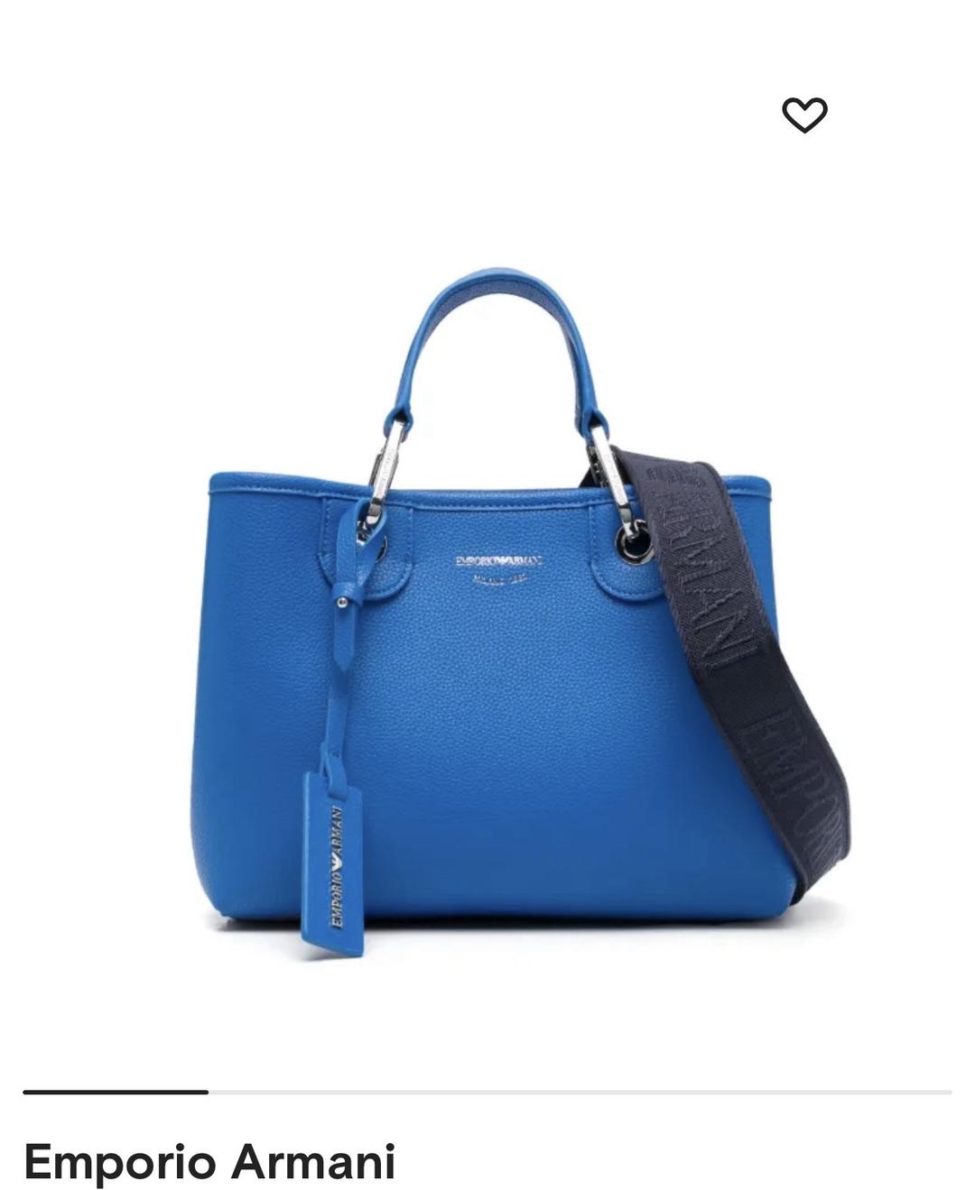 Emporio Armani Сумка синяя и черная Empório Armani — фото 2