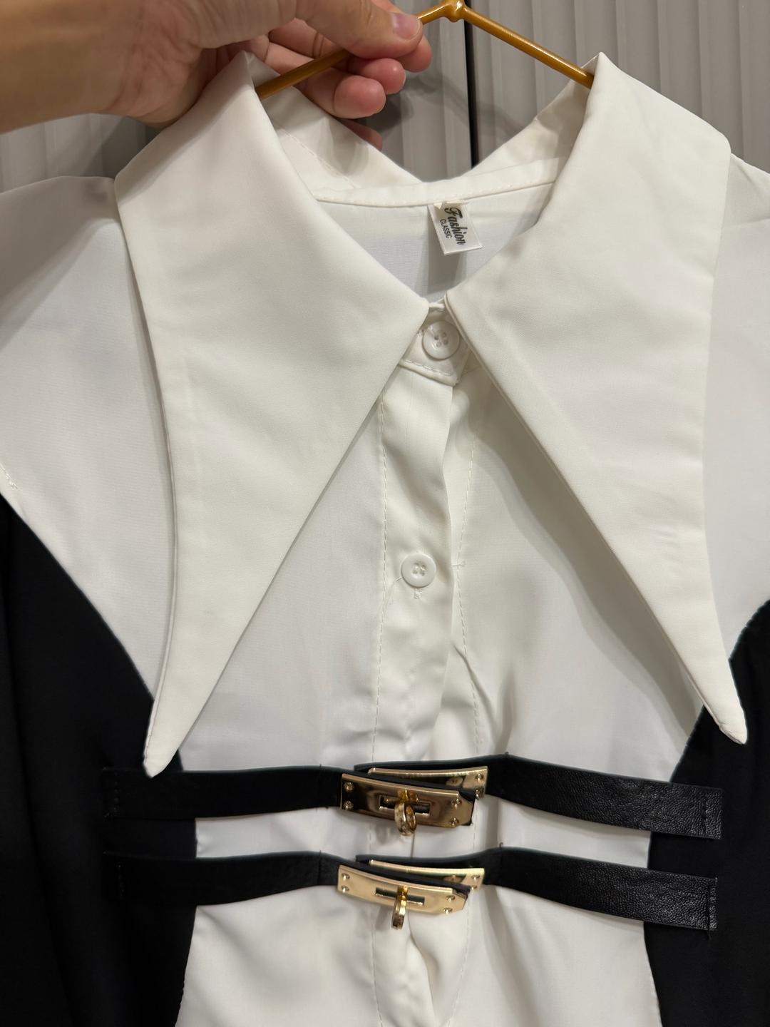 Fashion Блуза с ремешками — фото 2