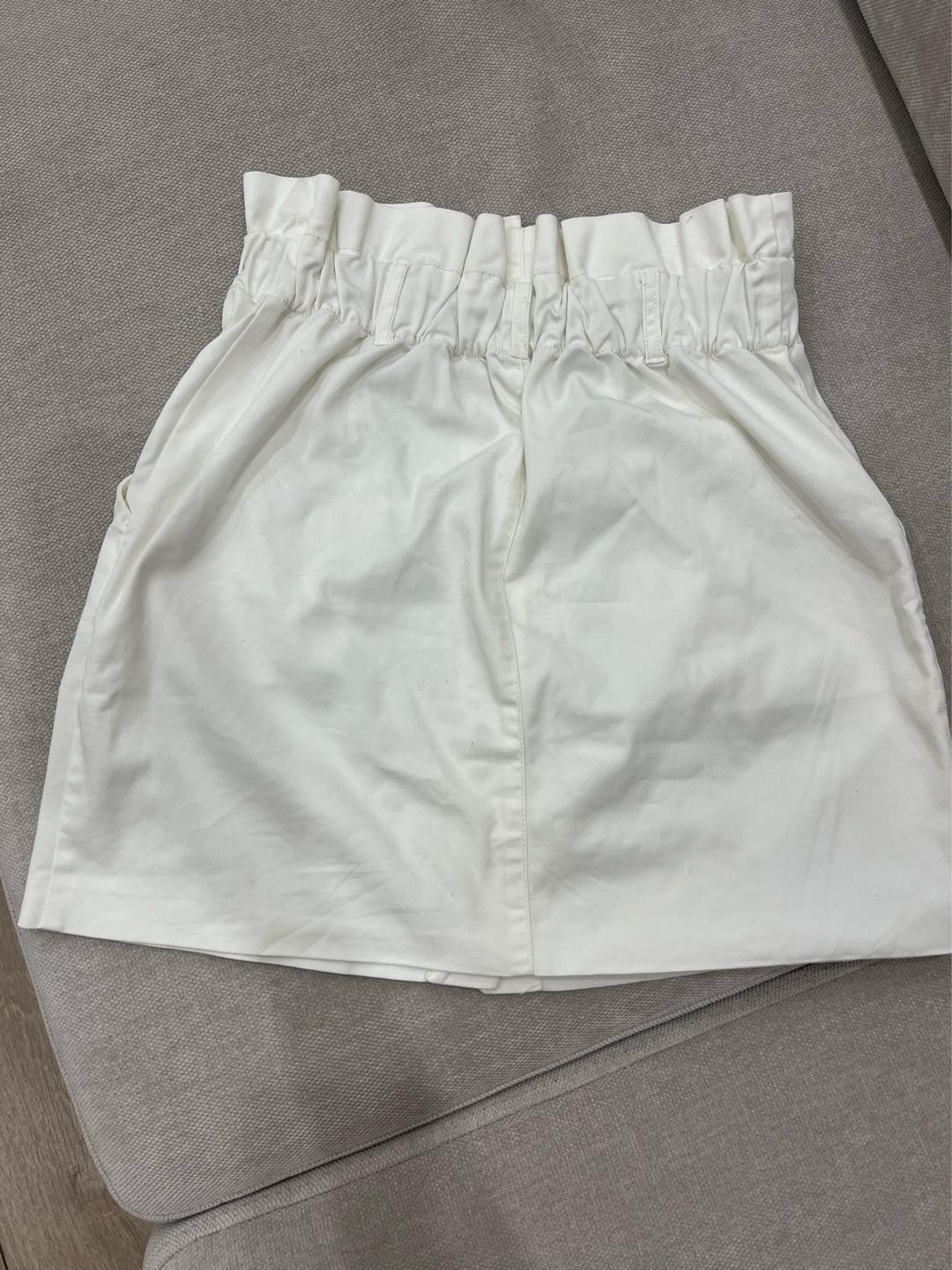 Zara Юбка мини на высокой талией — фото 2