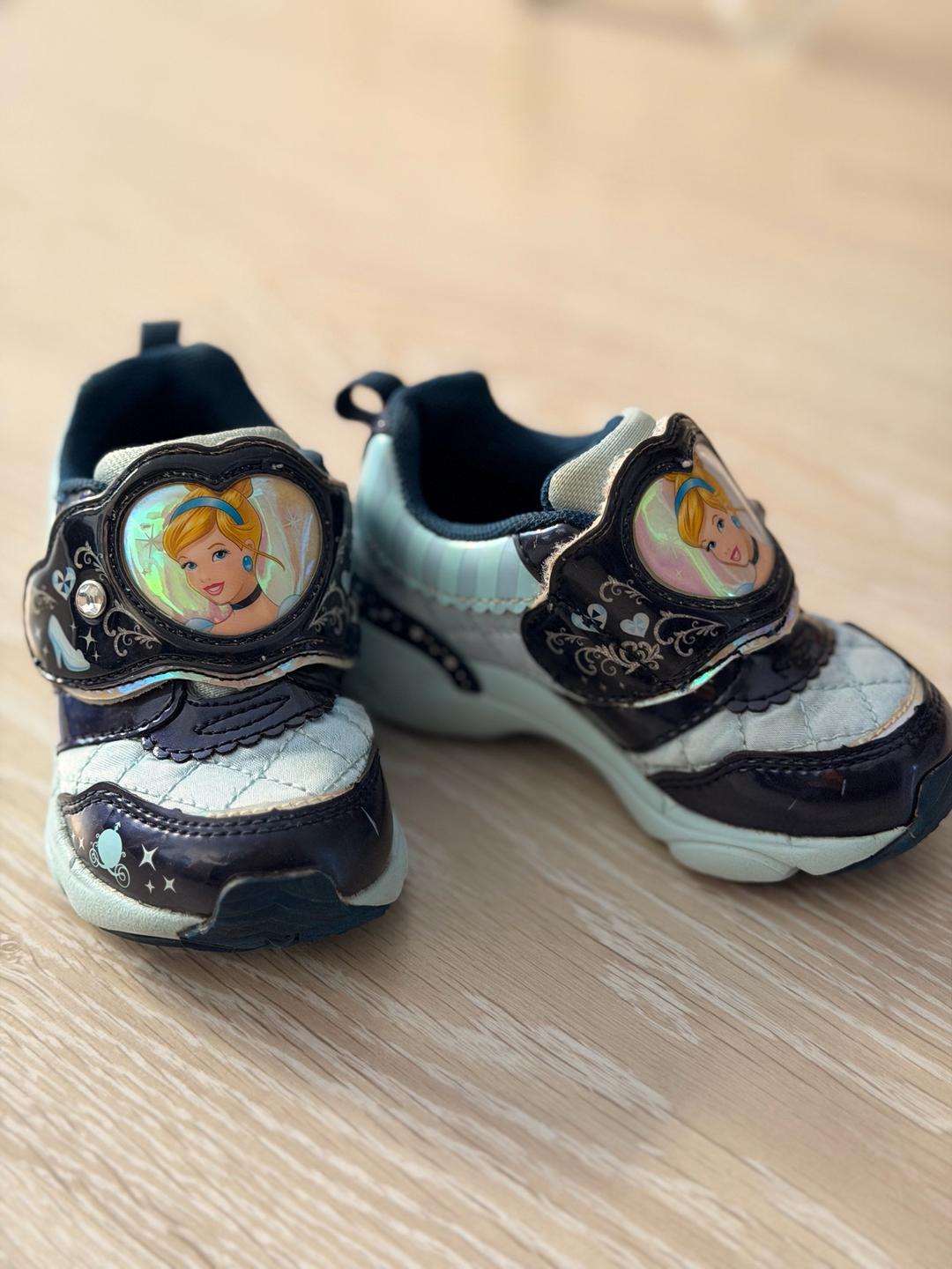Disney детские кроссовки MoonStar Disney Princess (модель DN C1248) в темно-синей — фото 2