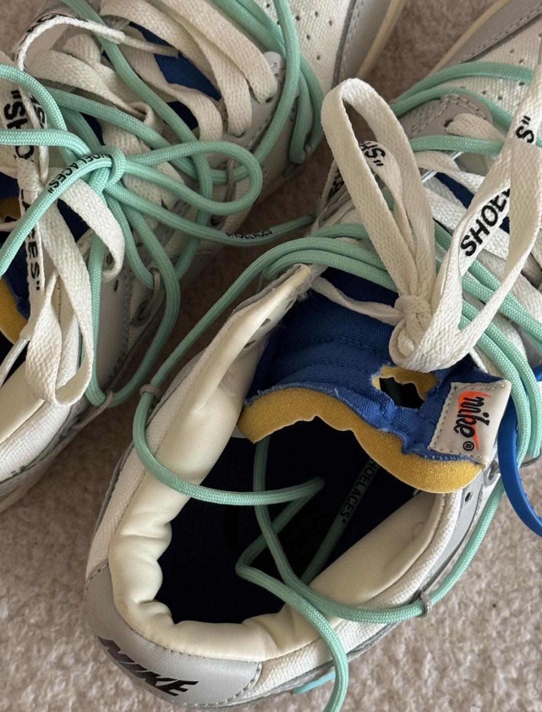 Nike Кроссовки Nike × Off White Dunk Low — фото 2