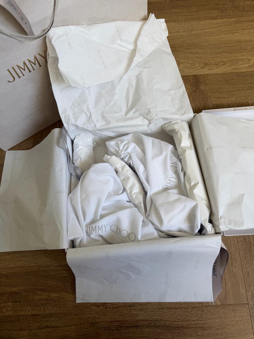 Jimmy Choo Jimmy Choo FAIZ 100 белые — фото 2