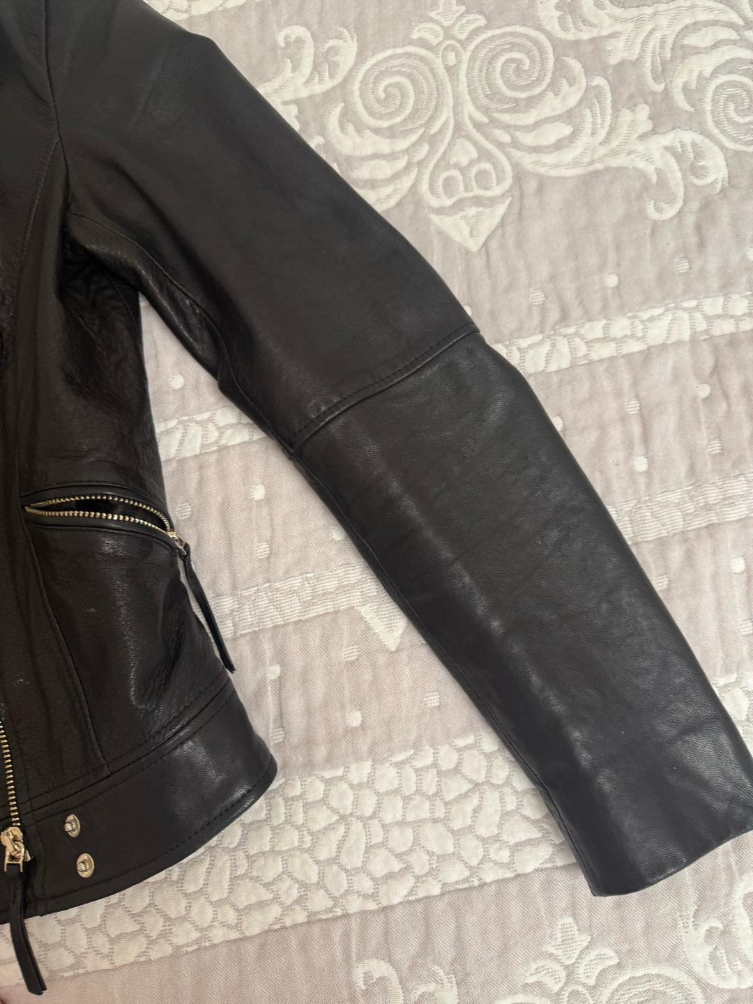 Massimo Dutti Кожаная куртка Massimo Dutti — фото 2