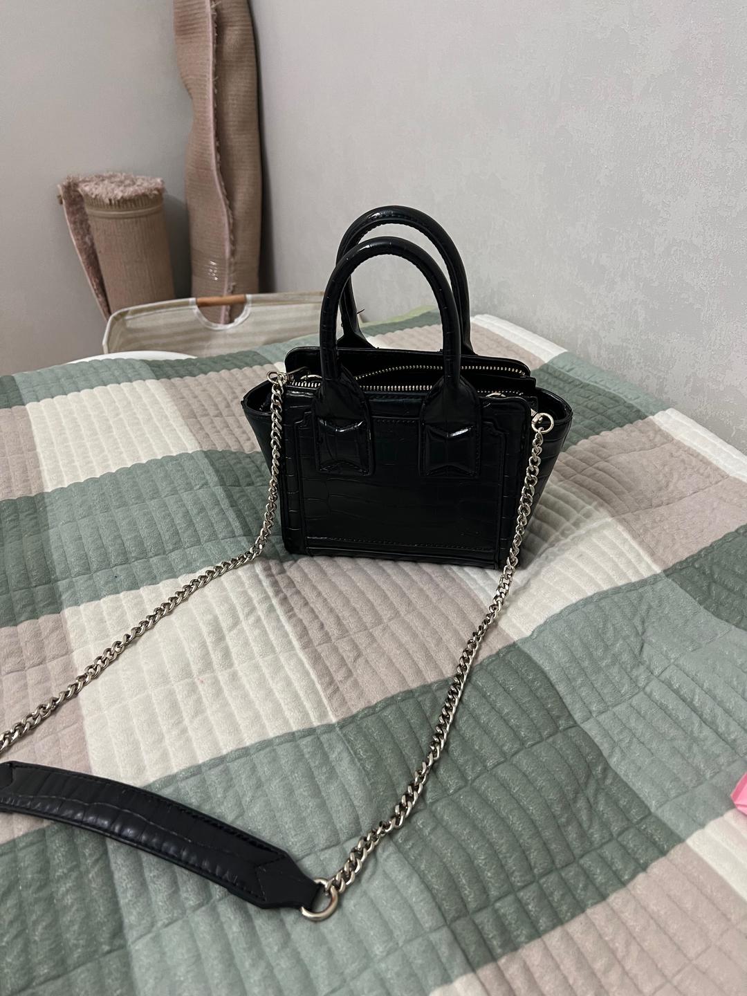 Zara Сумка Zara черная — фото 2