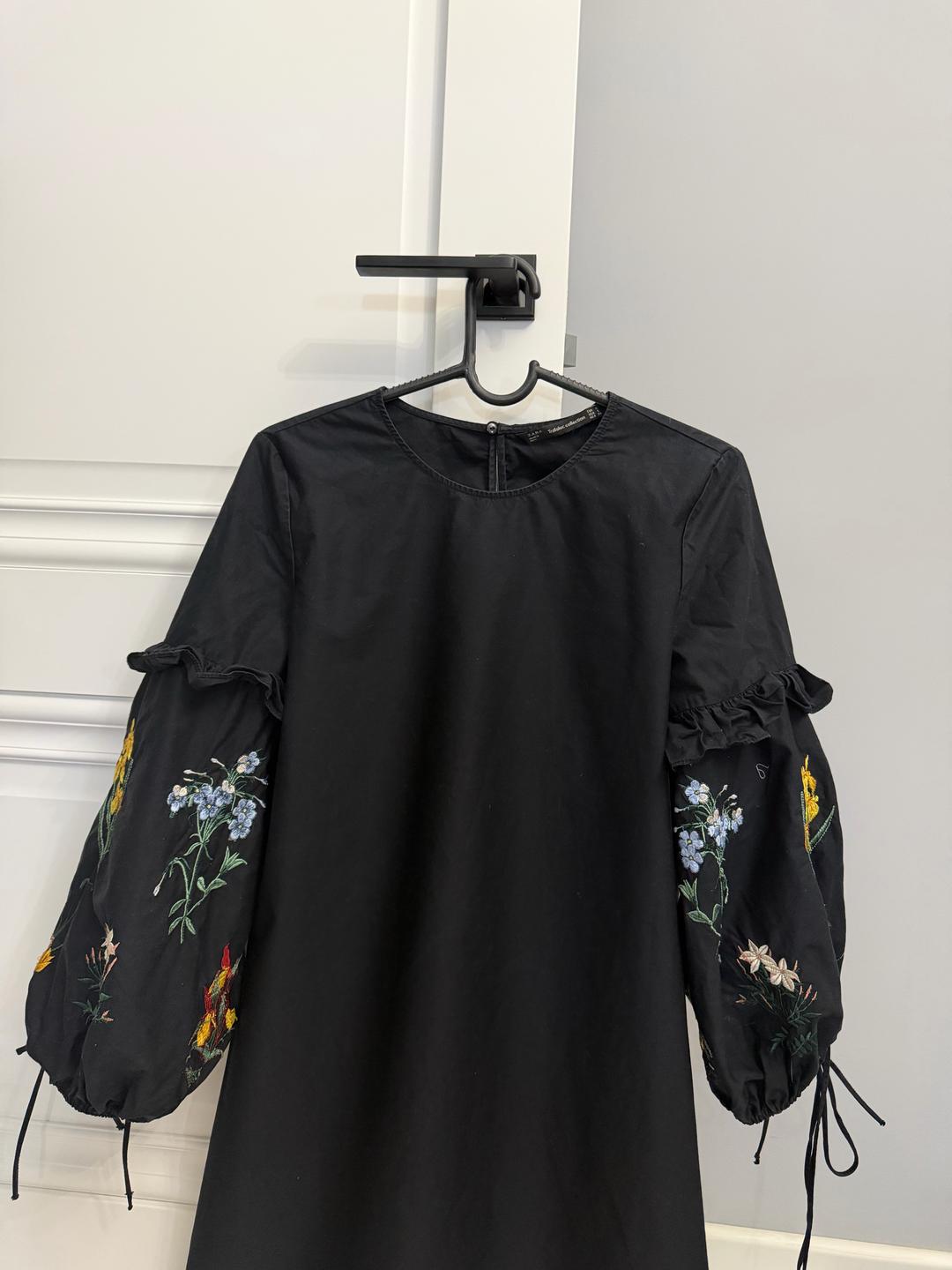 Zara Платье чёрное Zara — фото 2