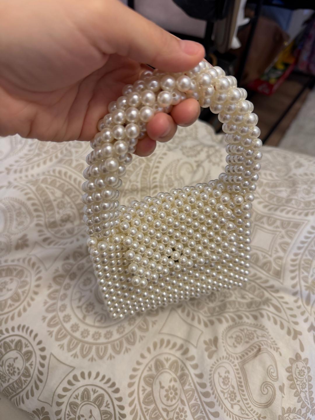 Handmade (ручная работа) Сумка из жемчуга ручной работы (handmade) — фото 2