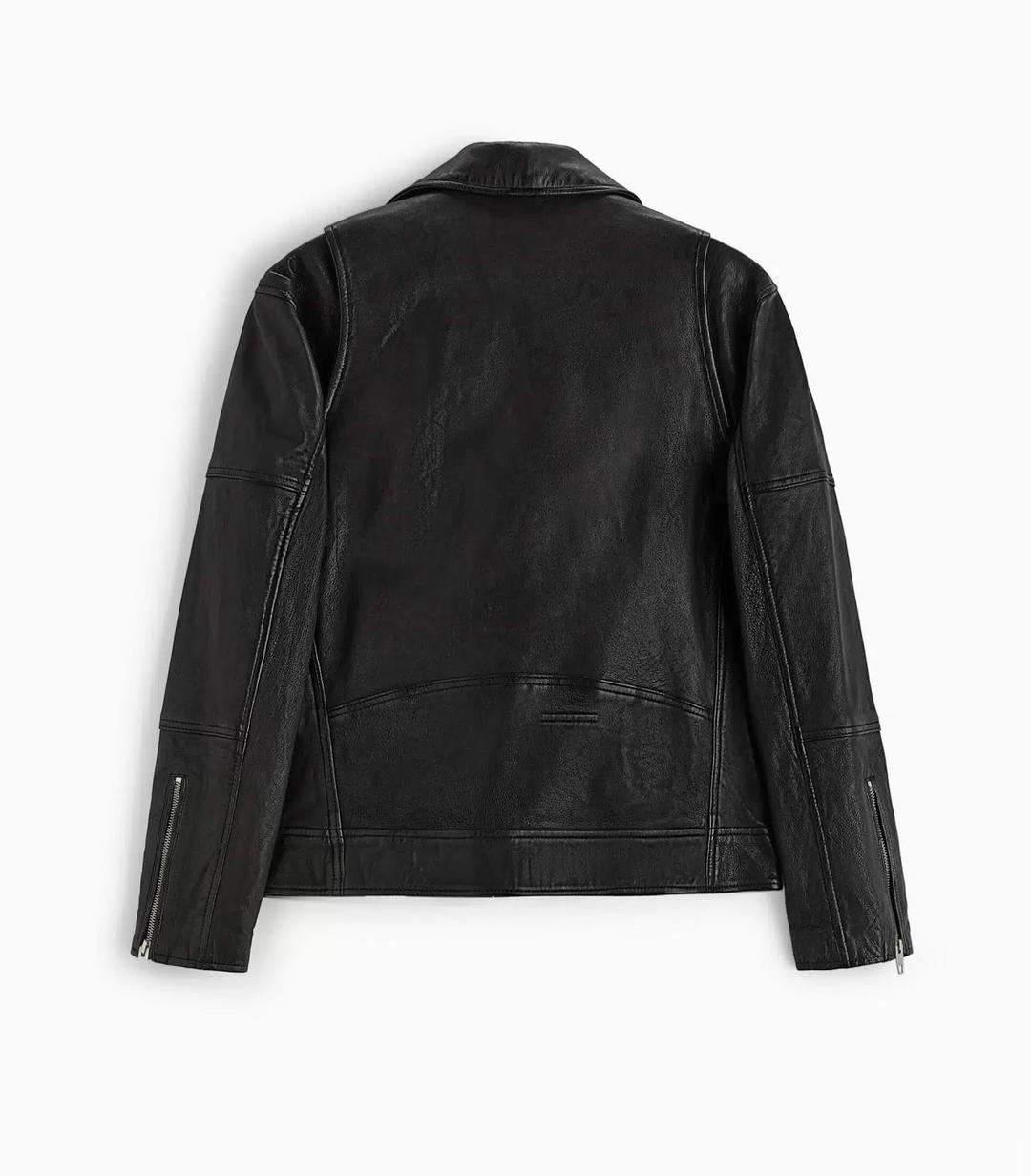 Zara Кожаная куртка Zara — фото 2
