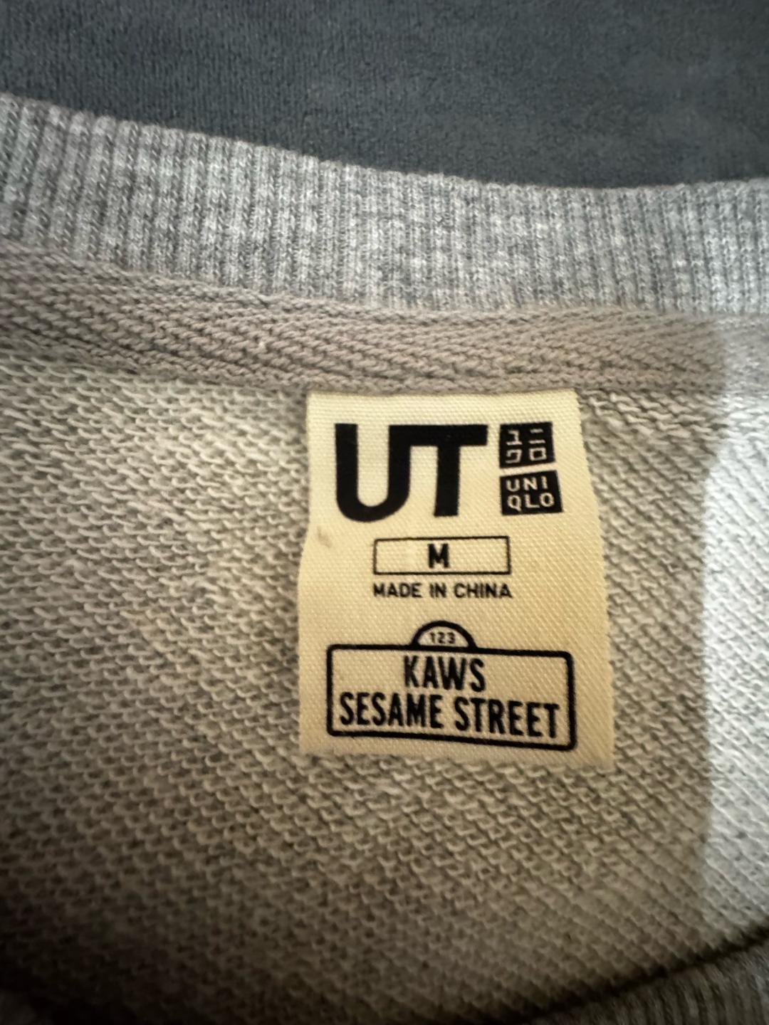 Uniqlo Свитшот Uniqlo Kaws Sesame Street — фото 2