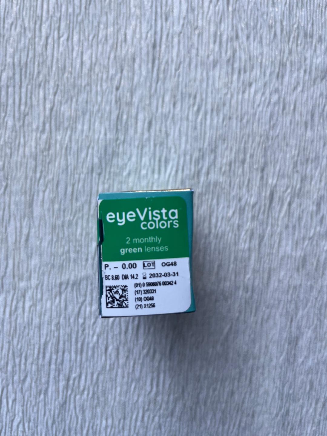 Eye Vista Цветные контактные линзы eyeVista Colors Green 💚 — фото 2
