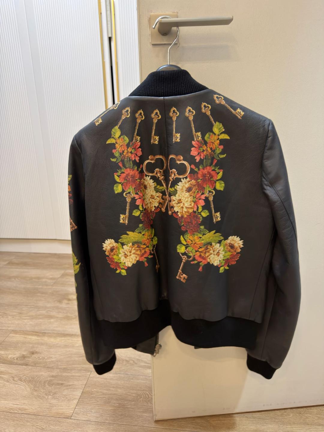 Dolce & Gabbana Кожаный бомбер Dolce & Gabbana — фото 2