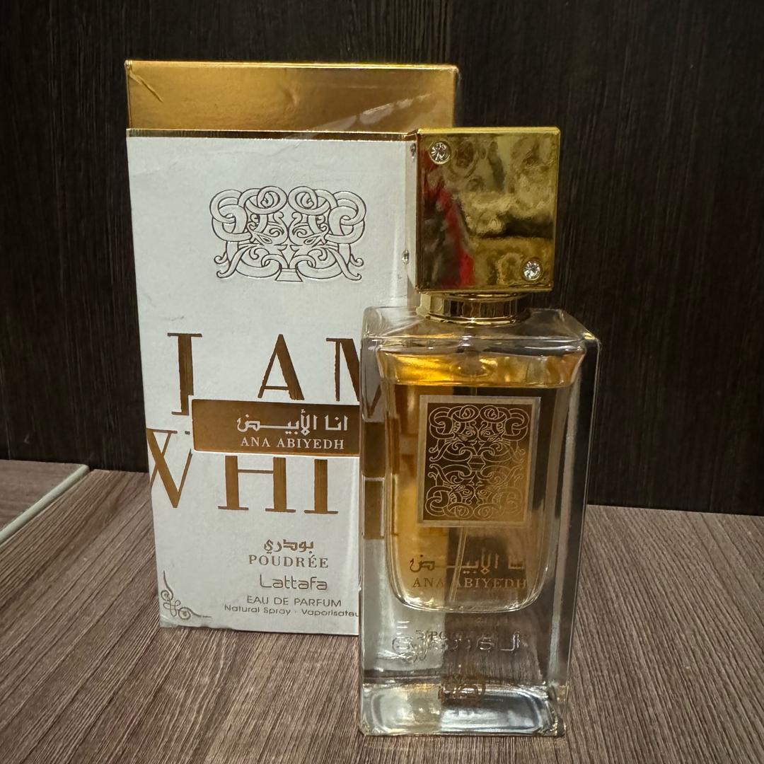 Lattafa Perfumes Духи женские стойкие Латтафа Ana Abiyedh Poudree 100 мл — фото 2