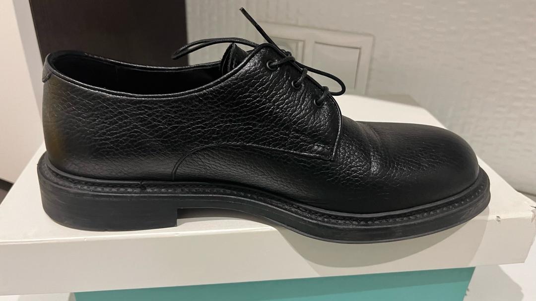 Emporio Armani Черные лоферы — фото 2