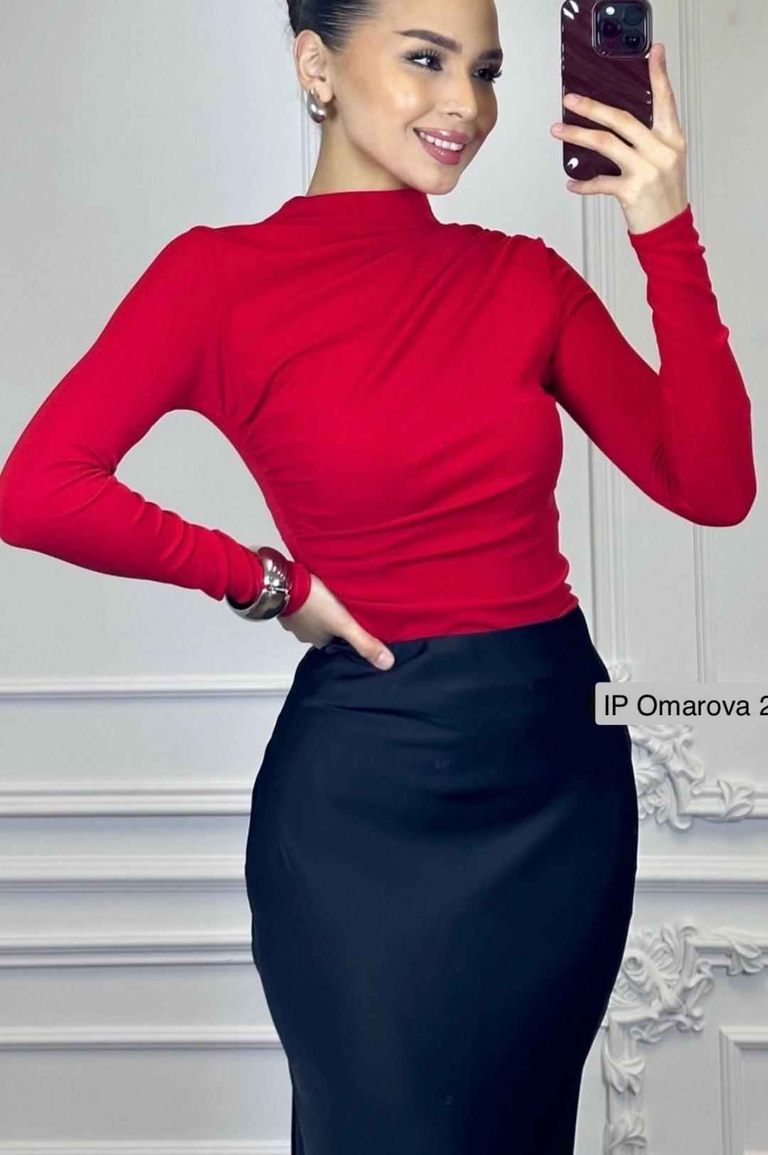 dress Красный лонгслив — фото 2