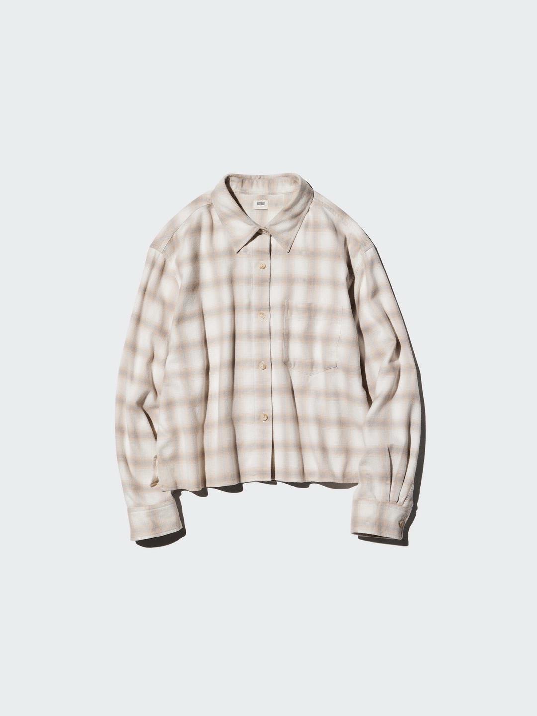Uniqlo Фланелевая рубашка Юникло — фото 2