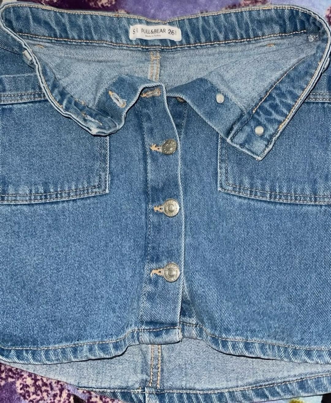 Pull & Bear Джинсовая юбка PULL&BEAR S — фото 2