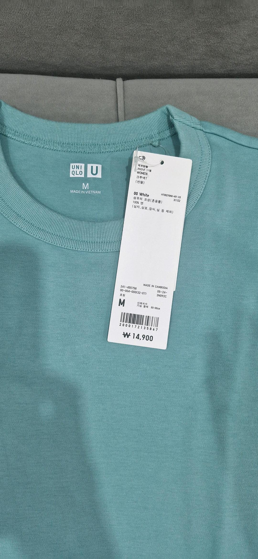 Uniqlo Новая женская футболка Uniqlo размер М — фото 2
