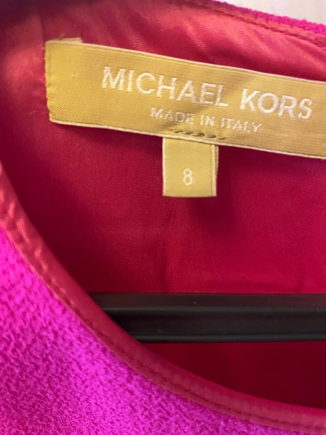Michael Kors Платье  ярко-розового цвета — фото 2