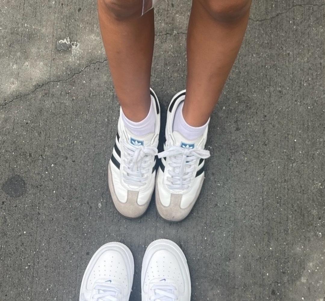 Adidas Adidas Samba, адидас самба белые — фото 2