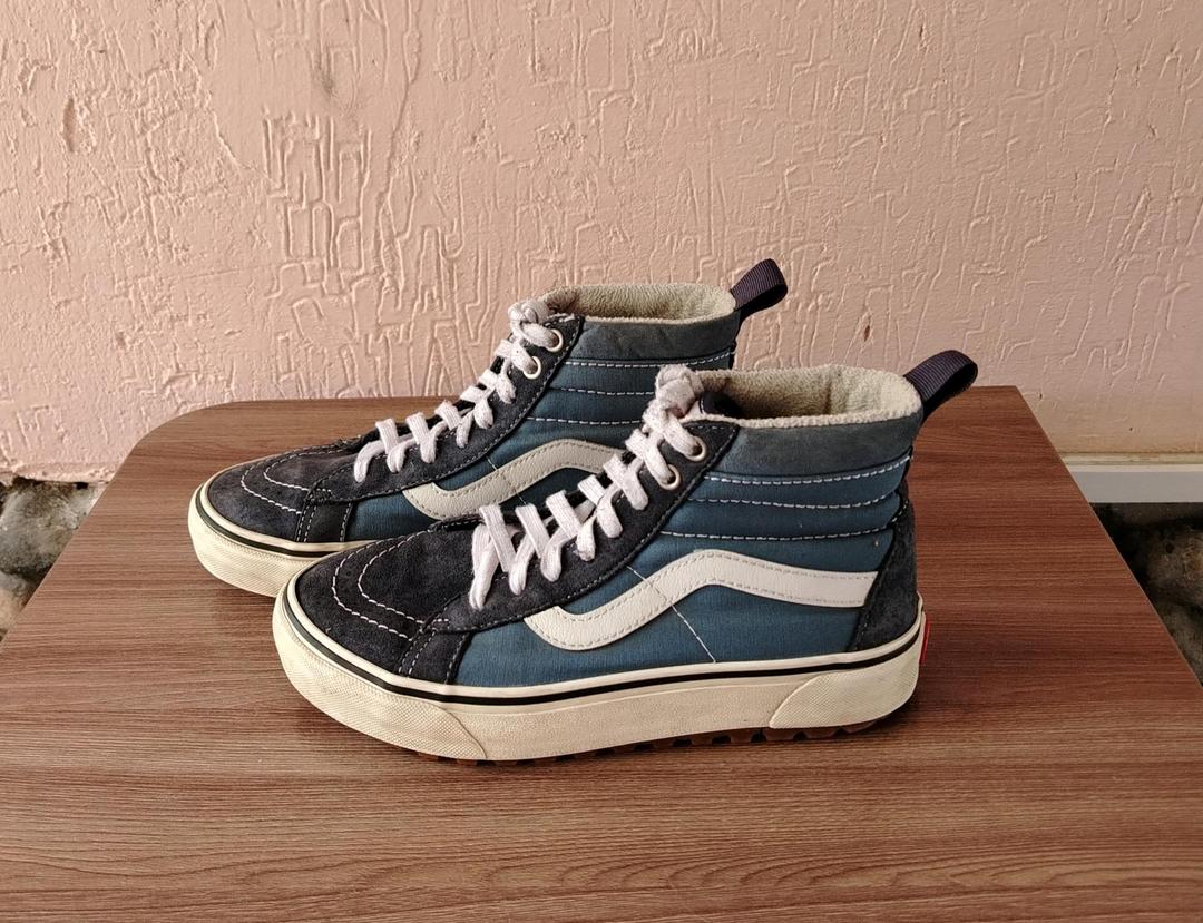 Vans Кеды утепленные, натуральная замша и канва — фото 2
