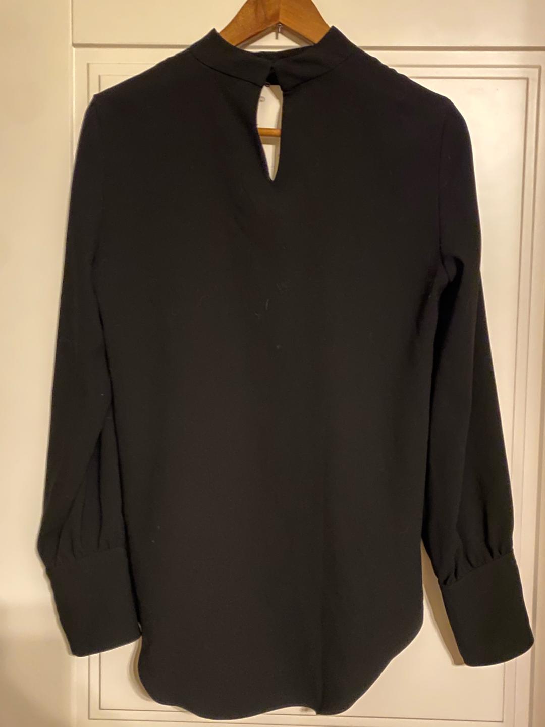 Zara Черная блузка ZARA — фото 2