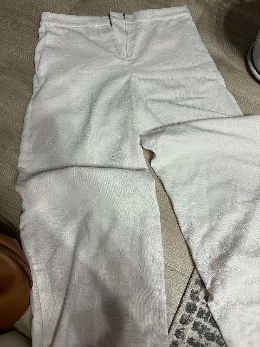 H&M Белые брюки H&M — фото 2