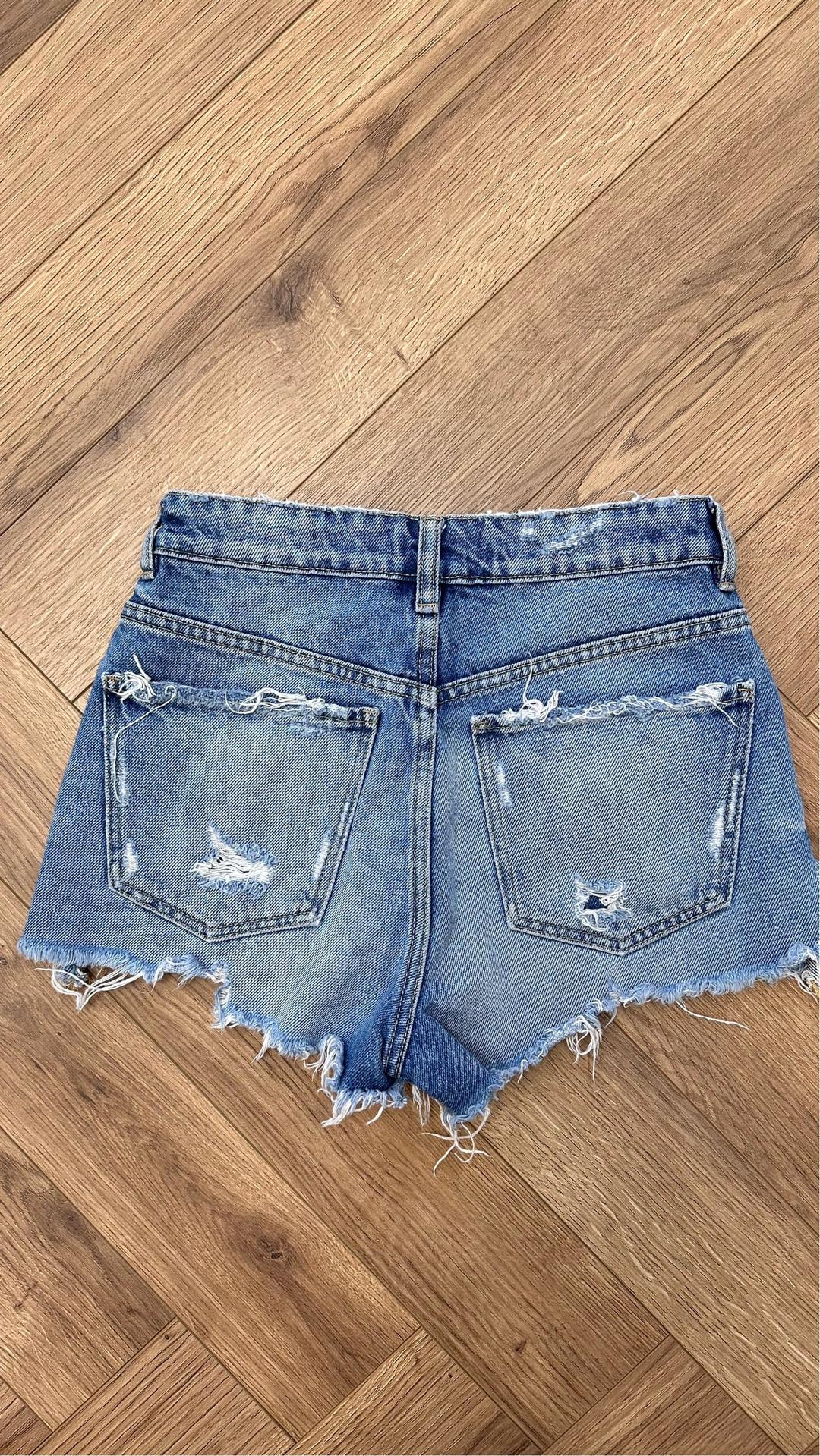 Zara Джинсовые шорты ZARA — фото 2