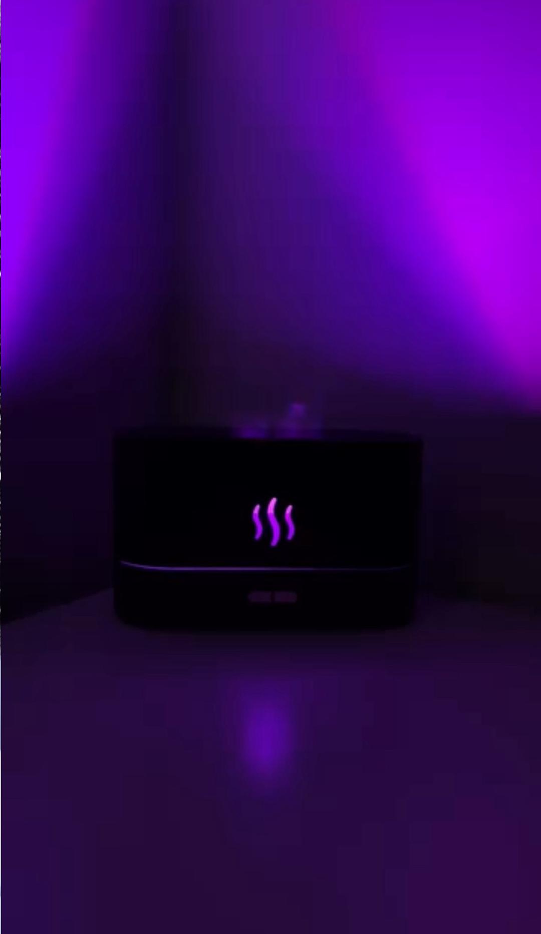 Flame aroma diffuser Увлажнитель воздуха + аромадиффузор+ночник — фото 2